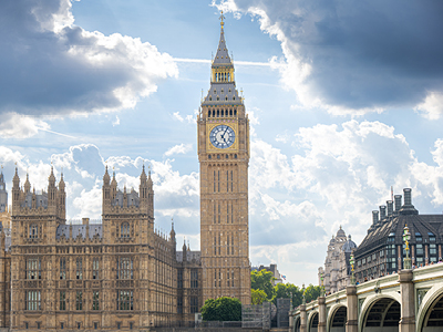 Big Ben and the Palace of Westminster in London, where the Chancellor delivered the Autumn Budget 2026