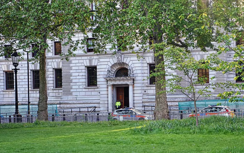 HM Treasury at 1 Horse Guards Road, Westminster — the building where the Autumn Budget 2026 is prepared.